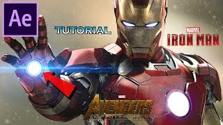 Iron Man Repulsor Effect  Infinity War  Adobe After Effects Tutorial [upl. by Meilen81]