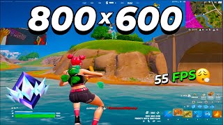 800x600 with 55 fps • FORTNITE [upl. by Herrah]