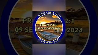 PROVERBS 221 09 SEPTEMBER 2024 jesus faith god shorts christianity [upl. by Giarg]