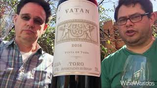 2016 Bodegas Ordonez Vatan Tinta de Toro Vallaester de Abajo Spanish Red Wine [upl. by Llerdnam539]