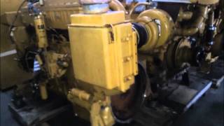 Caterpillar 3406 DITA Diesel 400 HP Marine Engine [upl. by Cornelle20]