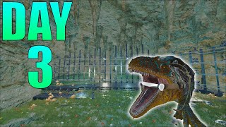 Tek Upgrading Pearl Cave and Duo Raiding Day 3  Ark PvP [upl. by Benisch582]