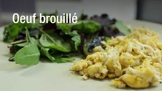 Cuisson de lœuf brouillé [upl. by Nielsen]