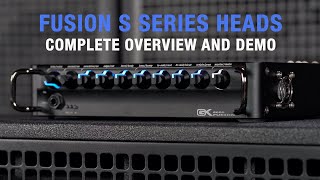 GallienKrueger Fusion S Series Heads Complete Overview and Demo [upl. by Sosanna]