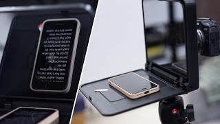 Best Budget Teleprompter For Smartphones amp Cameras [upl. by Nylrahs]