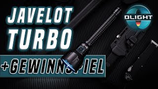 NEU  Olight Javelot Turbo 1300 Meter  GEWINNSPIEL [upl. by Airres]