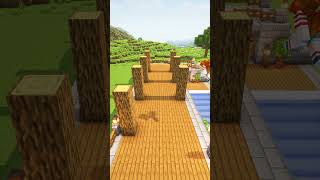 Minecraft Best Simple Survival House🏠 shorts [upl. by Krischer]