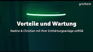 Vorteile und Wartung  Nadine amp Christian mit ihrer Enthärtungsanlage softliQ [upl. by Leizar182]