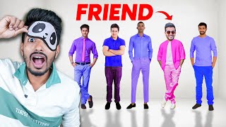 GUESS THE BEST FRIEND BLINDFOLDED [upl. by Binni]