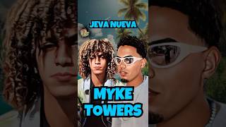 Myke Towers x Jon Z  JEVA NUEVA Letra  Lyrics shorts [upl. by Enyale531]