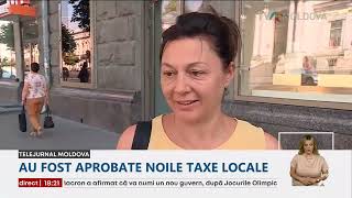 De astăzi intră în vigoare noile taxe locale pe care trebuie să le achite locuitorii din Chişinău [upl. by Azpurua]