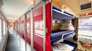 🇩🇪🇸🇪Riding on Swedens Amazing Sleeper Train from Berlin to Stockholm  Snälltåget [upl. by Portingale]