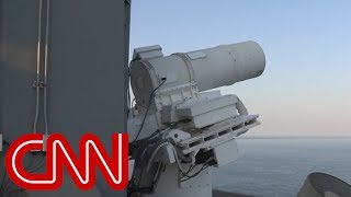 Watch the US Navys laser weapon in action [upl. by Johann]