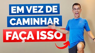 🚶‍♂️CAMINHADA EM CASA PARA EMAGRECER  Aula de Ginástica FÁCIL para Iniciantes  Aurélio Alfieri [upl. by Yelyab]