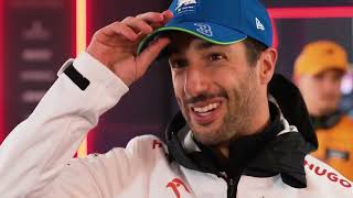 Daniel Ricciardo PostRace Interview  2024 Bahrain Grand Prix [upl. by Analah]