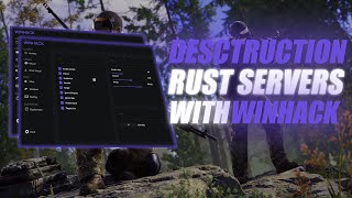 DESTRUCTION RUST WITH CHEATS  WINHACK [upl. by Anekahs688]