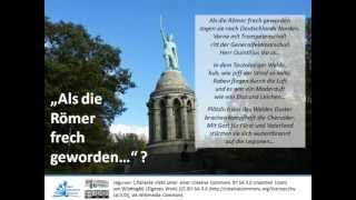 quotAls die Römer frech gewordenquot  Varusschlacht  Hermannsdenkmal [upl. by Gona]