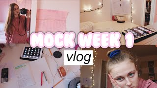 MOCKS WEEK 1 VLOG  basically me being a mess they really werent great lol  some bops [upl. by Arze752]