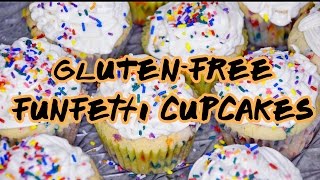 GlutenFree Funfetti Cupcakes Recipe  Nutscom [upl. by Airamasor]