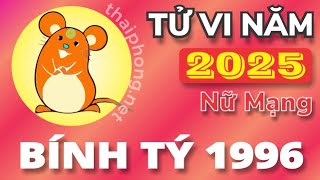 Xem Tử Vi Tuổi Bính Tý 1996 Nữ Mạng  Năm 2025 [upl. by Alicia24]