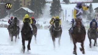 White Turf of StMoritz  Focus on the Gubelin race [upl. by Brittne138]