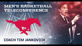 American Mens Basketball Coaches Teleconferences March 11th  SMU Head Coach Tim Jankovich [upl. by Ursi]