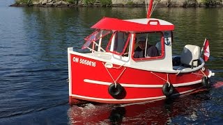 Candu Jr Mini Tugboat adventures in Muskoka [upl. by Lodie262]