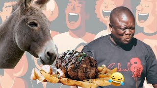 Donkey Meat for Sunday Lunch RIPSmallzTheComedian trending funny crazy america [upl. by Bobby887]