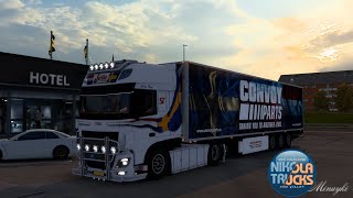 ETS2MODDAF XF106 Jelle Schouwstra by Nikola Trucks [upl. by Annoyt]