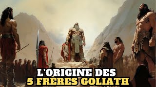 LHISTOIRE ET LORIGINE DES 5 FRÈRES GÉANTS DE GOLIATH CE QUILS NE VOUS DIT JAMAIS Aperçu biblique [upl. by Alleroif]