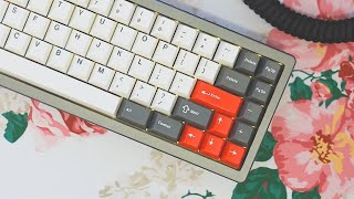 TX65 Lubed Retooled Cherry MX Blacks Typing Sounds [upl. by Polash]