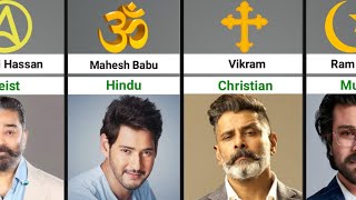 Religion of South Indian Actors  Tollywood Actors and their Religion [upl. by Notgnilliw]