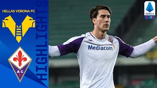 Hellas Verona 12 Fiorentina  Cáceres Goal Gives Viola Three Crucial Points  Serie A TIM [upl. by Kristoffer]