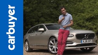 Volvo V90 indepth review  Carbuyer [upl. by Htnicayh933]