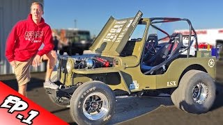 1000hp LSX Willy’s Jeep  Cleetus’ Garage Ep 1 [upl. by Ilatfan795]