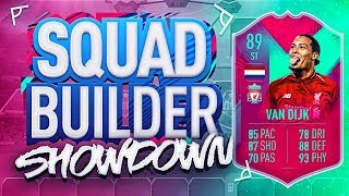 FIFA 19 SQUAD BUILDER SHOWDOWN STRIKER FUT BIRTHDAY VAN DIJK Position Change Virgil Van Dijk [upl. by Analla675]