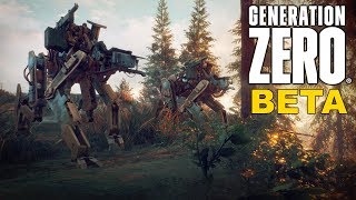 Generation Zero  Beta Gameplay Ultra Settings1080p 60fps [upl. by Ryann]