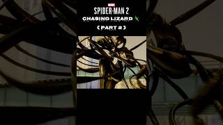 Chasing Lizard going behind him  Part 2  Spiderman 2 shorts youtubeshorts [upl. by Allimrac]