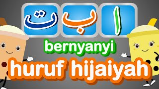 Belajar dan Bernyanyi Huruf Hijaiyah Alif Ba Ta Tsa  Arabic Alphabet Song  Lagu Anak Islami [upl. by Zina]