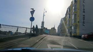 Driving in Tenby Tenby Wales 14 March 2022 [upl. by Seibold]