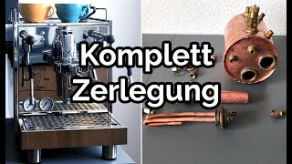 Bezzera Magica S Espressomaschine komplett zerlegen  Faema E 61 [upl. by Ardnaek497]