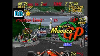 1989 60fps Super Monaco GP DP4700 7S ALL [upl. by Ierna725]