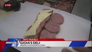 Tims Travels Gioias Deli has the best sandwich in Missouri [upl. by Savil]