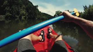 Kayaking the North Fork of the Holston River [upl. by Thirzia]