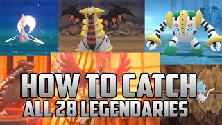 How to Get 17 Legendary Pokemon from Ramanas Park in Pokemon Brilliant Diamond amp Shining Pearl [upl. by Akibma]