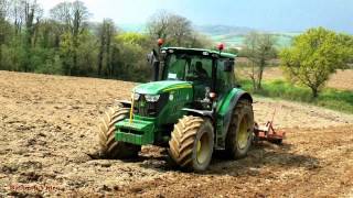 Subsoiling with John Deere 6140R  the Works [upl. by Whitman]