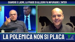 GUARDIE E LADRI LA FRASE DI ALLEGRI CHE HA FATTO INFURIARE LINTER [upl. by Layney864]