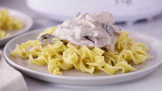 SlowCooker Beef Stroganoff  Betty Crocker Recipe [upl. by Namar965]