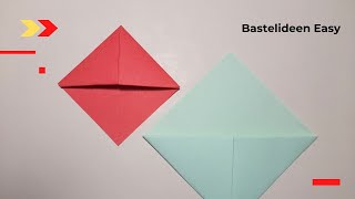 Origami Lesezeichen Basteln  So erstellen Sie eine einfache Lesezeichenecke  Bastelideen Easy [upl. by Lean]