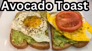 Delicious Avocado Toast Recipe [upl. by Acissaj353]